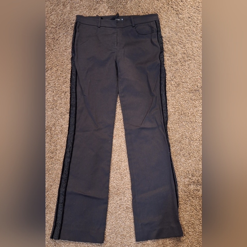 Tufi Duek Tuxedo Black Flare Pants